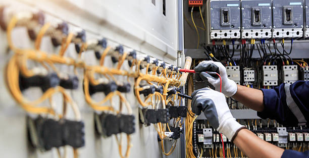 Professional Electrician technician working in Anson, TX